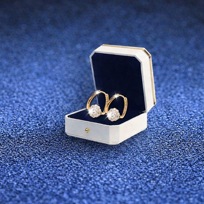 (🌟LETZTER TAG – 80 % RABATT + GRATISGESCHENK🌟) CZTICLE® Germanium-Ohrringe – Gold, Silber, Kupfer, Clip-On Luxus-Ohrschmuck, Kein Ohrloch