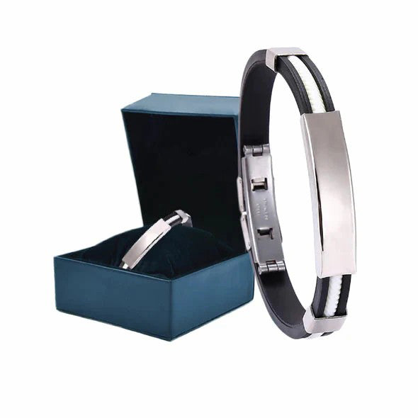 Therapeutic Lympunclog Titanium Wristband — Inspired by TitaniumION for daily wear, supports circulation, relaxation, and joint discomfort relief. Helps with detox, lymph support, and bloating